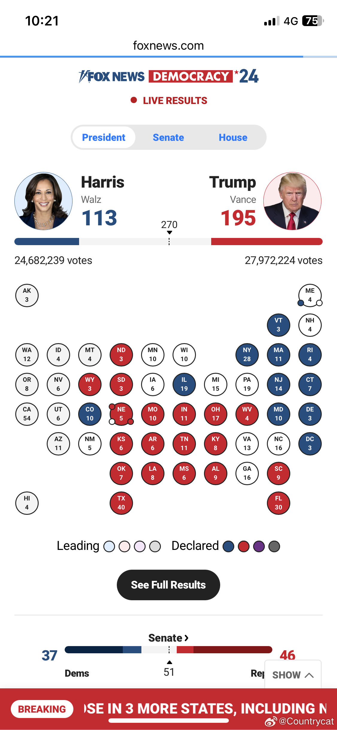 美國總統大選最新票數揭曉，影響深遠的結果分析