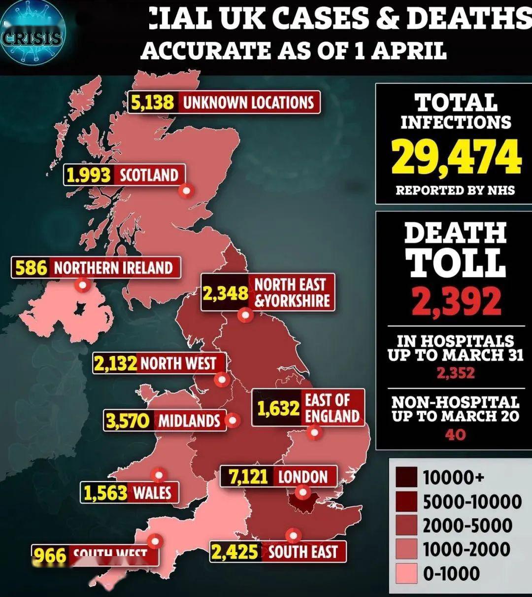 英國疫情最新動(dòng)態(tài)及死亡病例分析